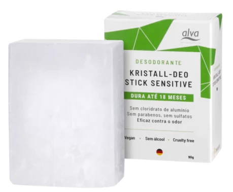 Desodorante Stone Kristall Sensitive 90g Alva
