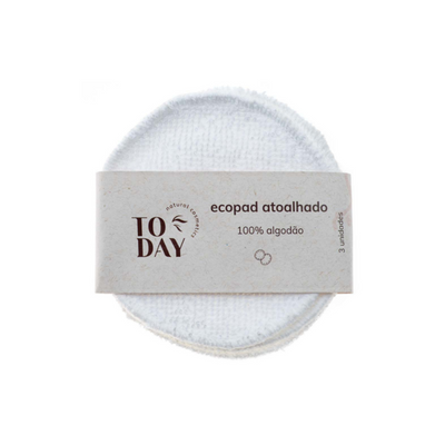 Trio Ecopads Atoalhadas 100% algodão Today Natural
